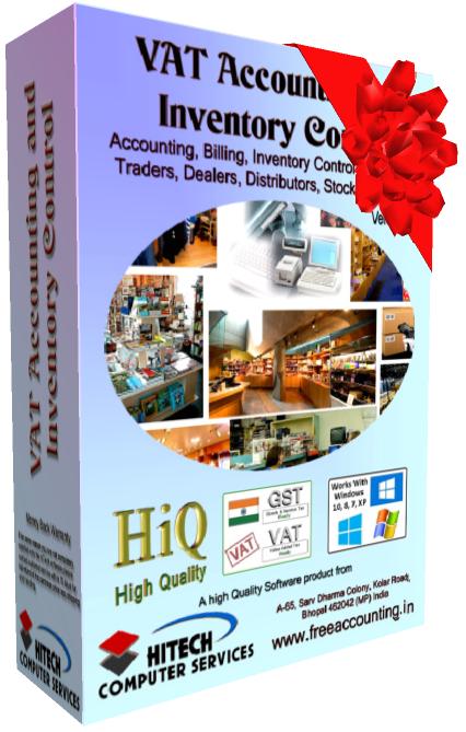 Vat submission software, vat management system, vat tax software, Reservation Software , VAT accounting and inventory control software, VAT services, taxation, , GST Ready Accounting Software for Small and Medium Business From HiTech, VAT Software, Send Invoices, Reconcile Bank Accounts and File Tax Returns. Low one time price, No recurring costs. For 11 business segments